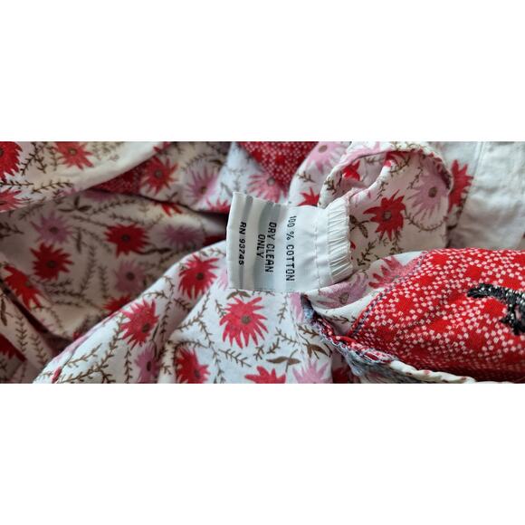 Men's quilt-style patchwork short-sleeved shirt- Size L- 100% cotton- Sweet! - Picture 5 of 7